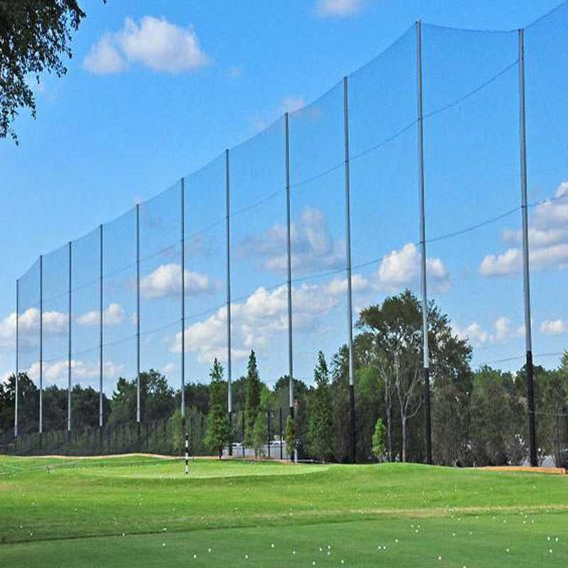 Custom Golf Netting & Post System – Up to 20ft Height