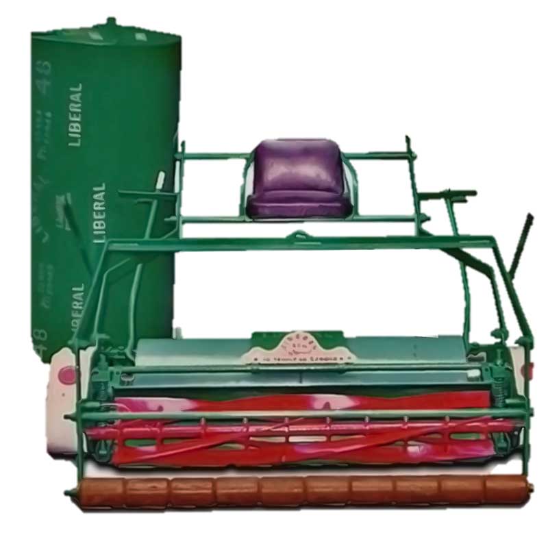 Heavy duty Cylinder Lawn Mower with seat