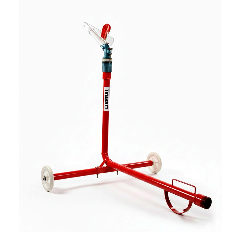 2 inch Liberal Sprinkler Rain Gun System | High-Pressure Irrigation with Portable Wheel Trolley 2-inch Sprinkler Raingun with Portable Trolley for Lawn Irrigation Pakistan