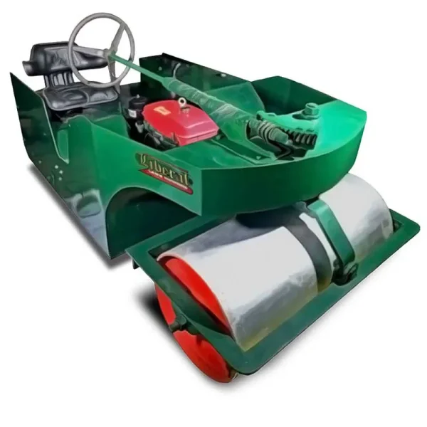 Auto Turf Roller Manual Steering Model – Side View – Liberal Lawn Mowers