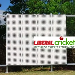 Fixed Type Cricket Sight Screen – Iron Mesh Front View by Liberal Lawn Mowers
