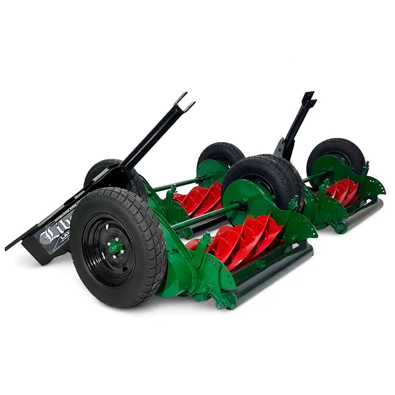 Liberal 3-Unit Gang Cylinder Lawn Mower with Pneumatic Wheels