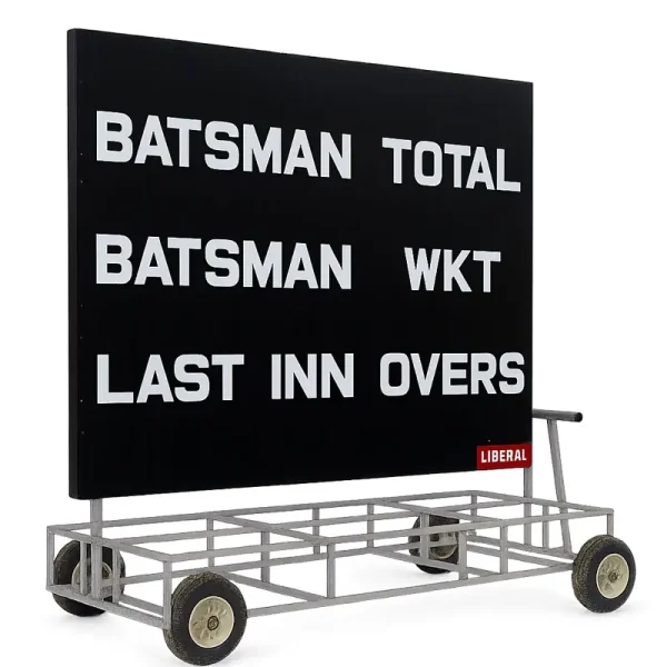 manual cricket scoreboard | portable trolley