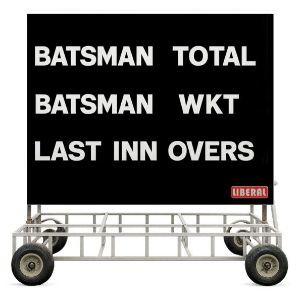 manual cricket scoreboard | portable trolley
