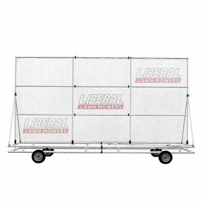 Portable Cricket Sight Screen with Parachute Cloth Panels – Front View