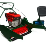 on ride diesel grass cutting machine with seat