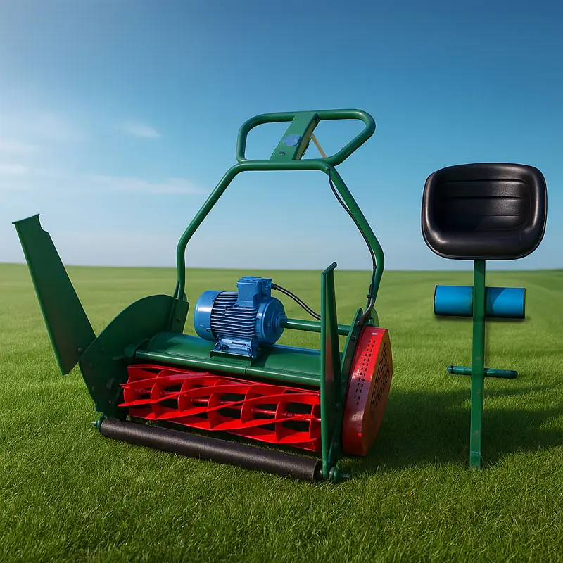 Electric lawn mower for heavy-duty grass cutting – powerful and eco-friendly turf equipment by Liberal.