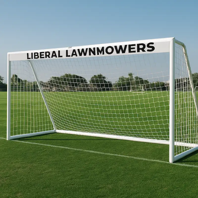Football ground maintenance equipment – professional turf care tools by Liberal Lawn Mowers.