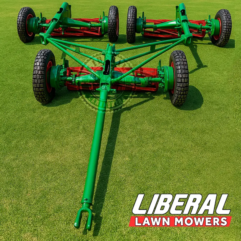 Wide-Cut Mower and heavy Turf Roller specialized for maintaining expansive, level Polo Grounds in Pakistan.