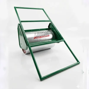 Heavy Duty Manual Cricket Pitch Roller with steel drum for professional cricket pitch preparation in Pakistan