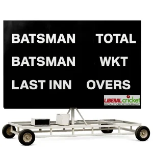 manual cricket scoreboard | portable trolley