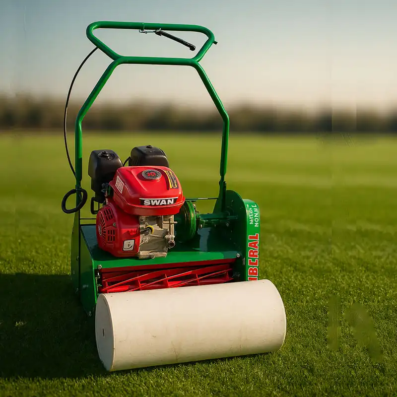 Petrol-powered lawn mowers for efficient grass cutting – high-performance turf equipment by Liberal Lawn Mowers.