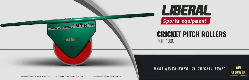 Manual Hand-Operated Cricket Pitch Roller MTR1000 for Sale in Pakistan by Liberal Lawn Mowers