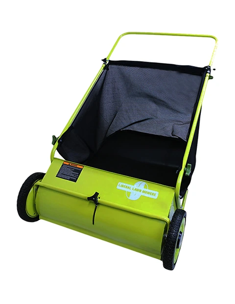 Lawn sweepers by Liberal Lawn Mowers – Durable, efficient equipment for clean, well-maintained lawns and sports groun