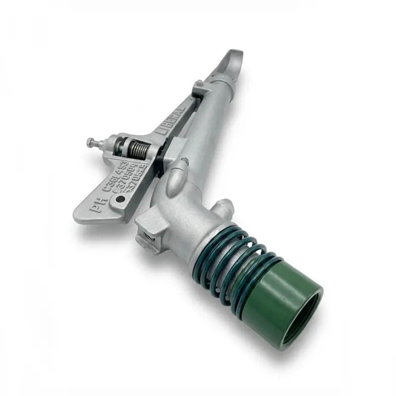 Best Sprinkler Rain Gun for irrigation installed on tripod stand for farms, lawns and sports grounds in Pakistan.