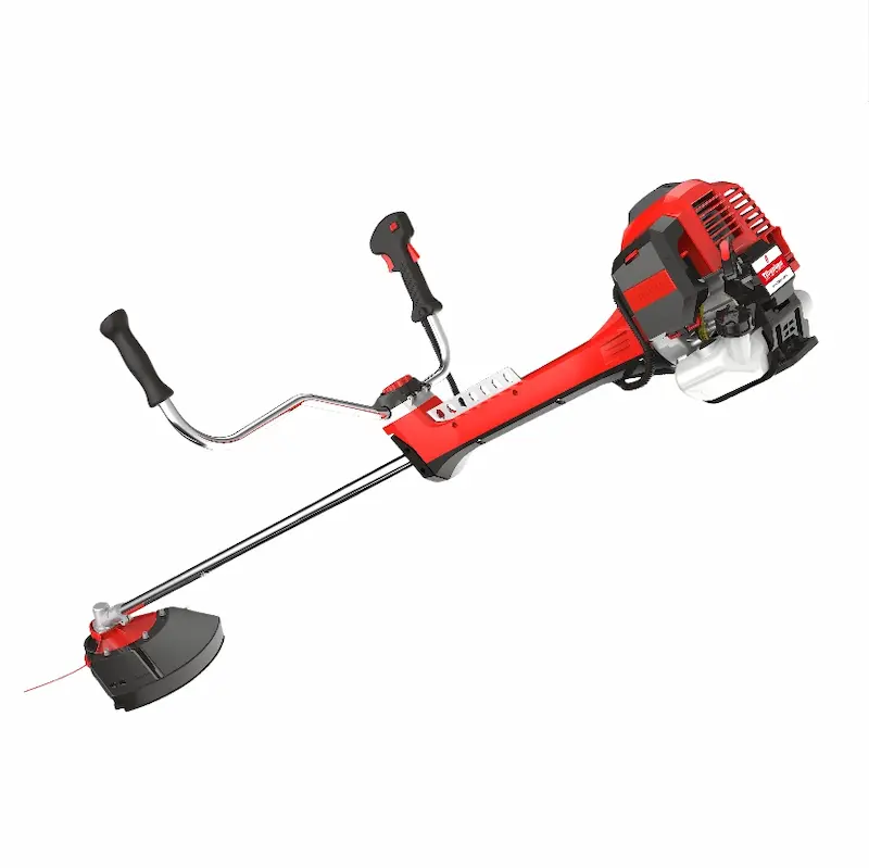 Full view of the Maxsell brush trimmer, built for efficient lawn care and professional landscaping operations.
